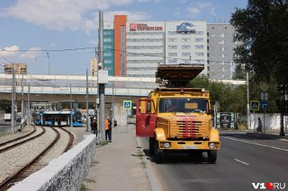 Волгоград: Остановка движения скоростного трамвая на двух маршрутах